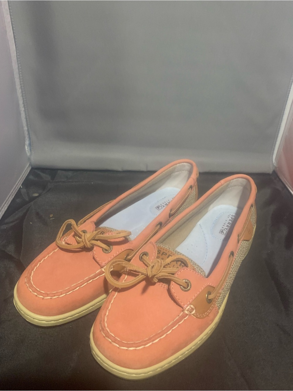 Women’s Sperry Top-Sider Starfish Coral Suede Boat Shoes